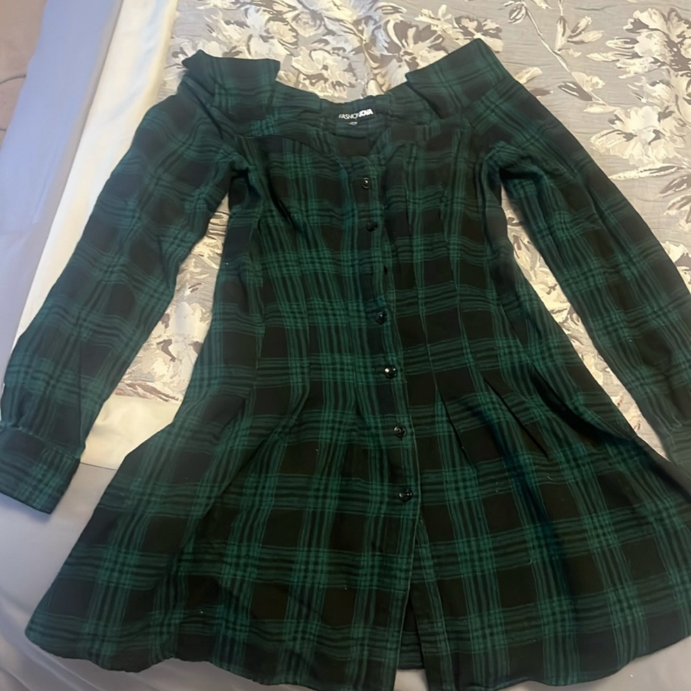 Plaid dress